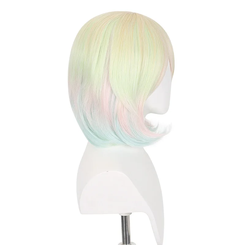 Gemstone Country Diamond Simulação Couro Cabudo Top COS Peruca Cor Mista COS Peruca