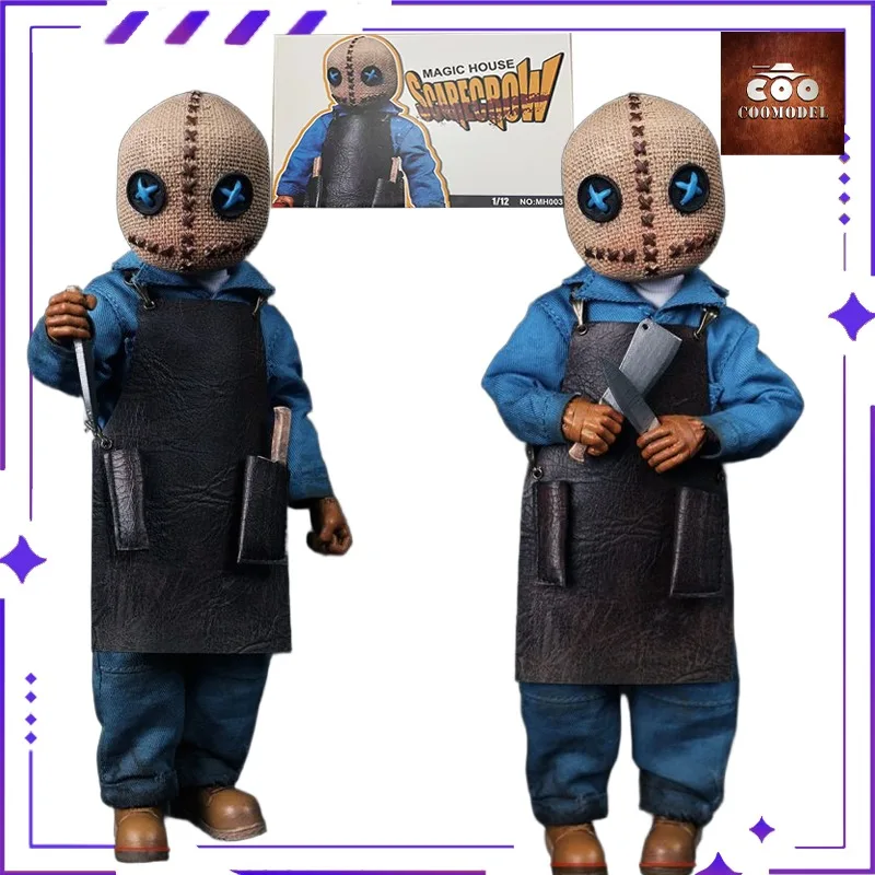 COOMODEL Oryginalna Seria Magiczny Dom Dyniowy Ludzik Strachodawca 1/12 Ruchoma Lalka Ręcznie Robiony Model Zabawka Kolekcjonerska Dostępna od Ręki