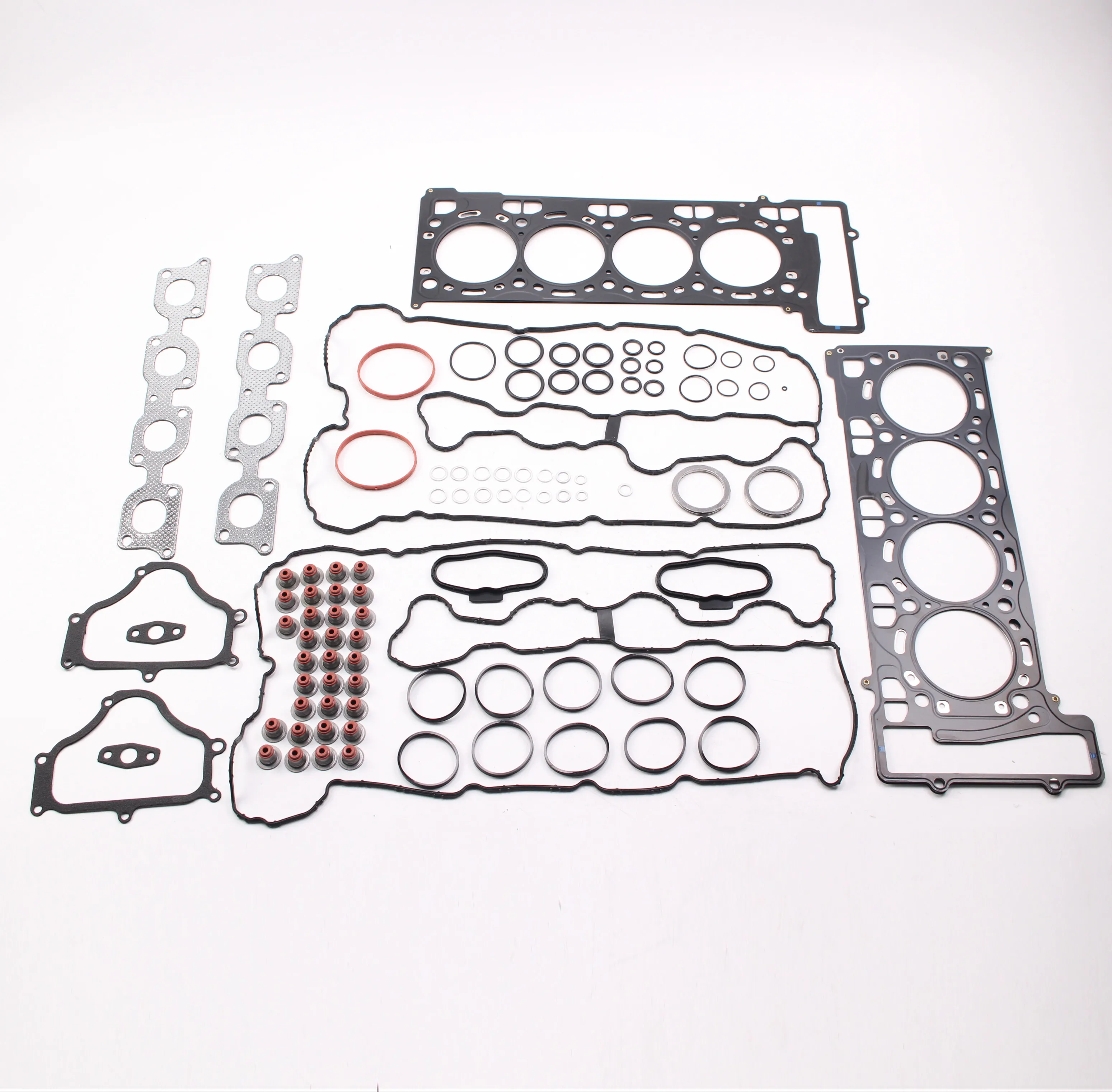 

Fit For 08-14 BMW 550i 650i 750i 750Li X5 X6 Alpina B7 B7L 4.4L V8 TURBO N63B44A Cylinder Head Gasket Set