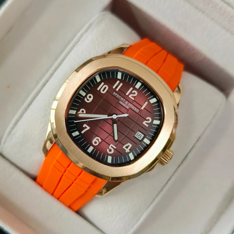 Hot Selling 40MM Automatic Mechanical Watch For Men Miyota 8215 Movt Steel Sapphire Crystal 5167 Sports Wristwatch