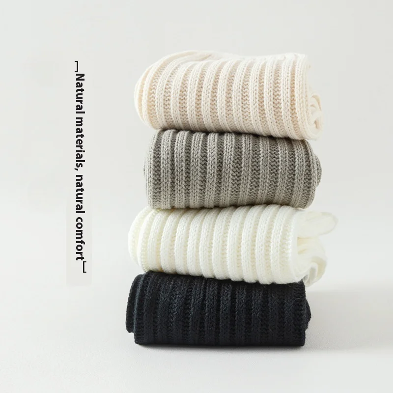 2025 الربيع لوليتا تدفئة الساق الجوارب الإناث محبوك الدافئة غطاء للقدم المرأة دفئا سيدة الخريف الكروشيه كومة كومة الجوارب الأصفاد التمهيد