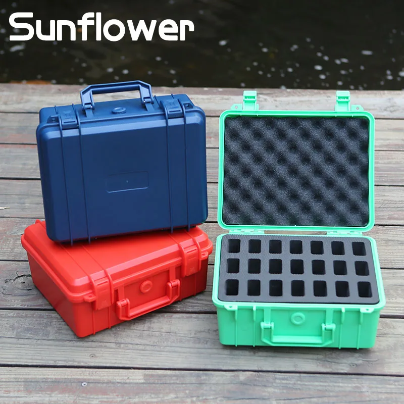 Outdoor Shockproof Waterproof Boxes Portable Knife Display Case for Pocket Knives Folding  Storage Organizer Tool Box