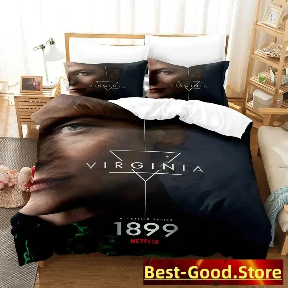 

2023 TV Play 1899 Bedding Set Single Twin Full Queen King Size Bed Set Aldult Kid Bedroom Duvetcover Set Anime parure de lit Bed
