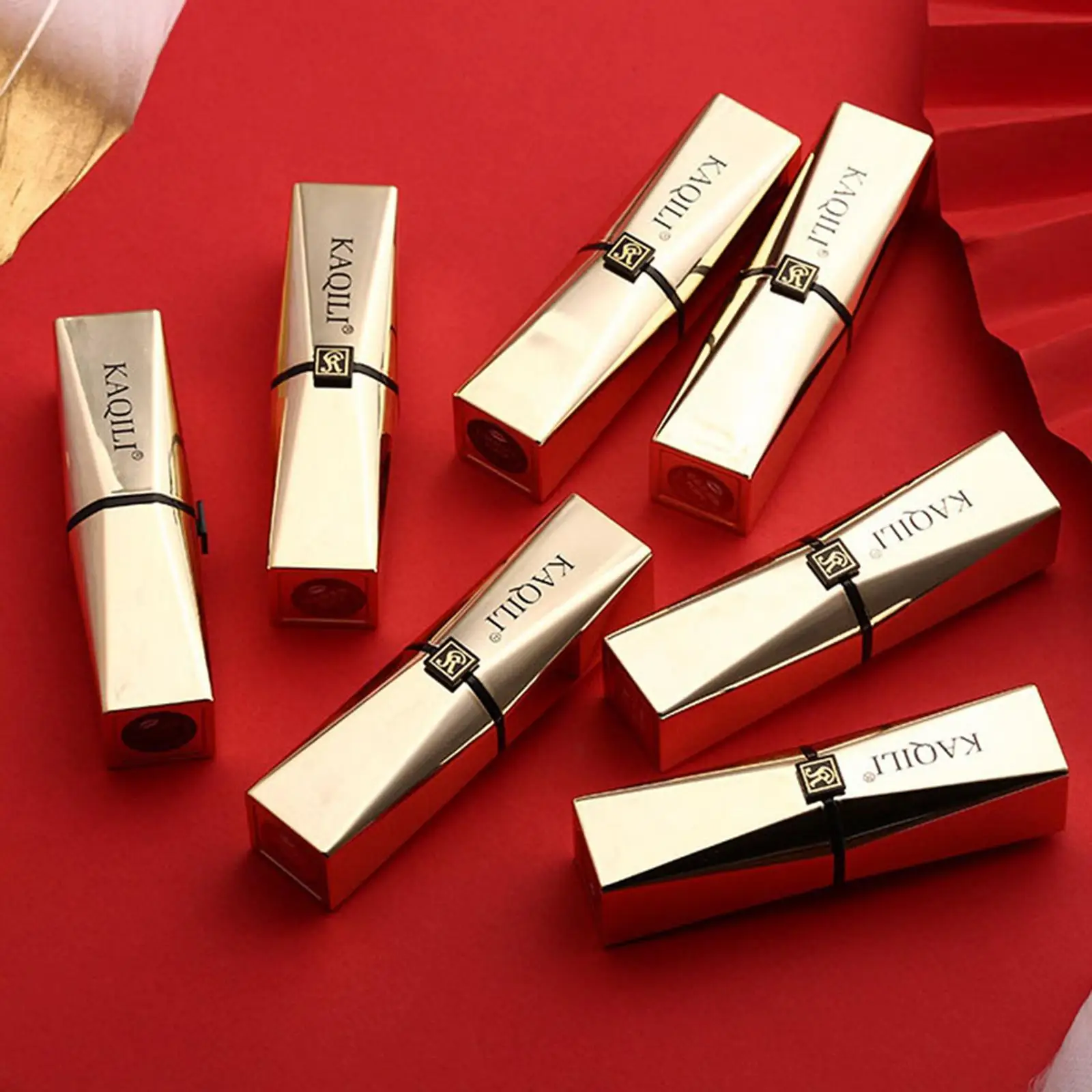 Rouge à lèvres mat, ensemble de Palette de rouge à lèvres liquide velours mat, pigment élevé pour le maquillage pour femmes