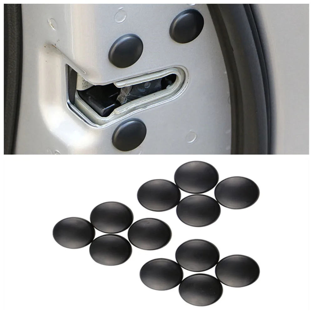 12pcs Car Door Lock Screw Protector Cover for Nissan Teana X-Trail Qashqai Livina Tiida Sunny March Murano Geniss Juke