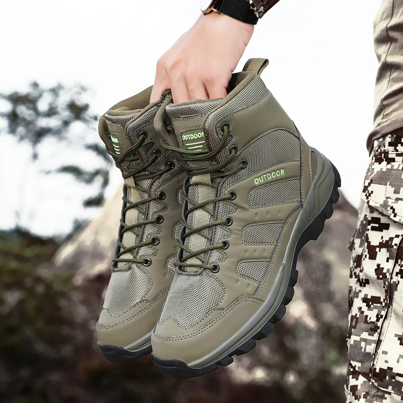 Outdoor Shoes Mountaineering New Non-slip Thick Warm Outdoor Sports Fitness Walking Shoe Casual Shoes Botas Para Hombre for Male