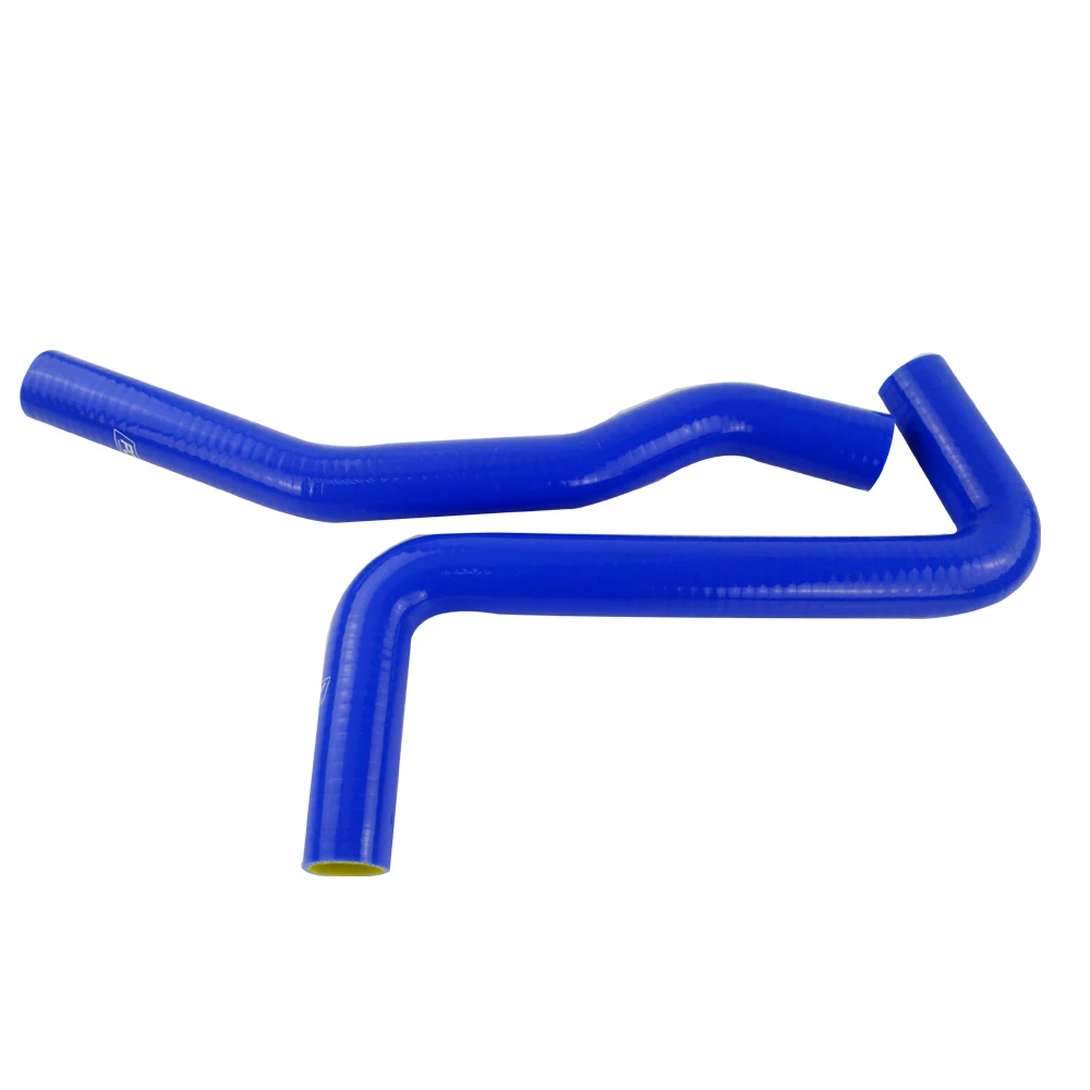 PQY - 2PC Silicone Radiator Hose,Silicone hose kit W/logo for TOYOTA Celica GT4 GT Four ST205 Blue&Yellow PQY-LX2008-QY