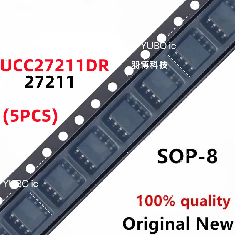 (5piece)100% New UCC27211DR UCC27211 UC27211 27211 sop-8 Chipset