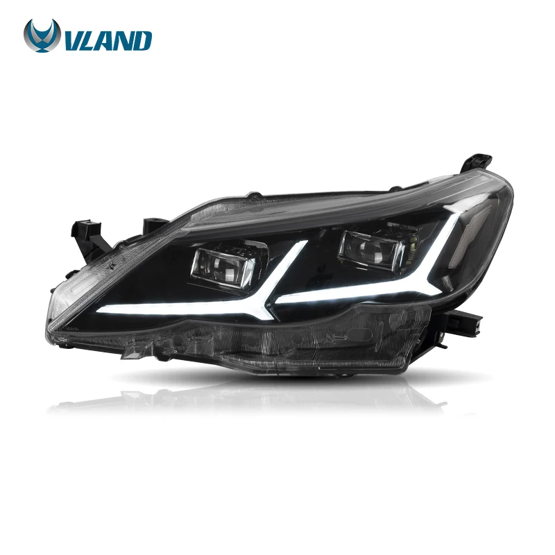 Upgraded LED Headlights Fit Toyota Mark X Reiz 2009-2013, Well-Sealed Lamp Shell Prevents Water Ingress And Internal Fogging