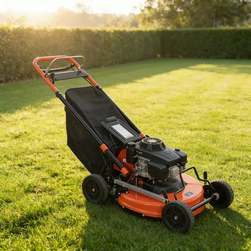 

XMSJ High Speed Cutting Traction Solid Deck Lawn Mower Outdoor Durable Grass Cutter Heavy Duty 25Inch Self Propelled Lawn Mower