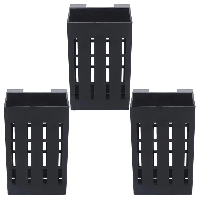

3pcs Plastic Aquarium Plant Holder Fish Tank Aquatic Hanging Aquatic Planter Aquarium Stand Pots Holders Flowerpot Basket Plants