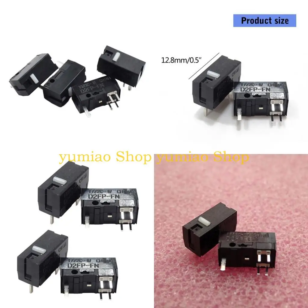 587B 4Pcs/Set Mouse MicroSwitches Optical MicroSwitch for ROG III Point 36K，ROG