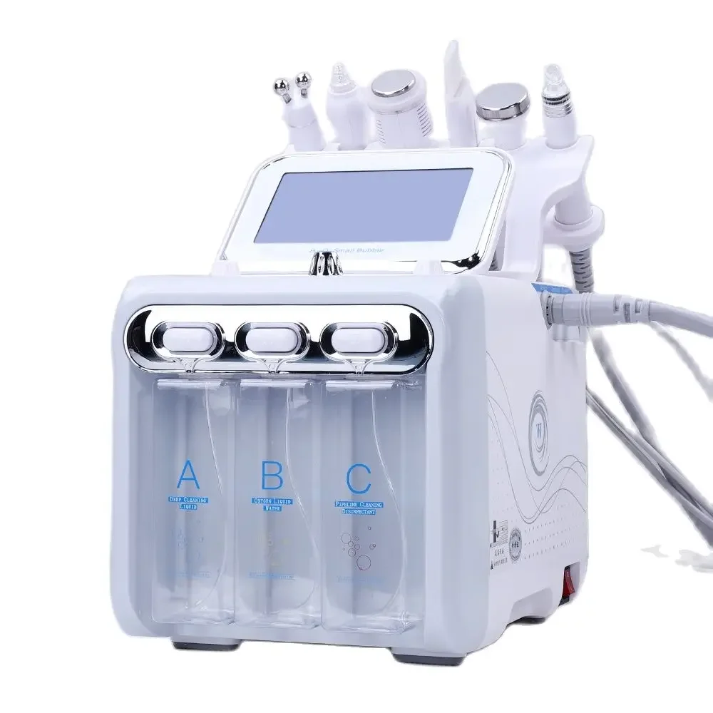 7 in1 H2O2 Hydro Dermabrasion  Bio-lifting Spa Facial Hydro Facial Microdermabrasion Machine Water Dermabrasion Beauty Machine