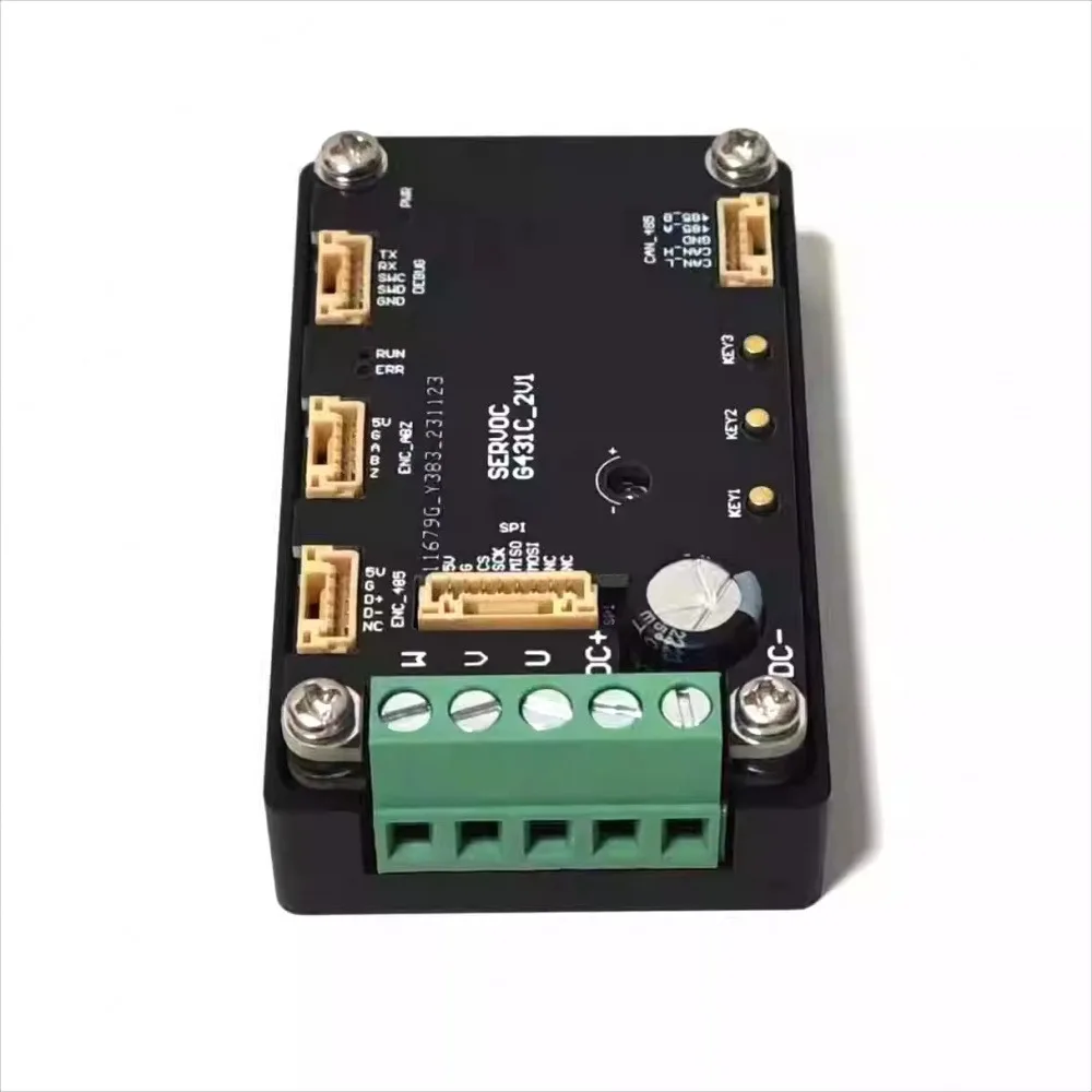

DC12-48V Motor Drive Board Servo Motor Development Board Servo C2 BLDC PMSM Three-phase Motor STM32G431 FOC Control Module