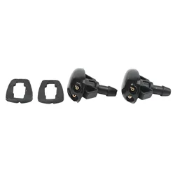2pcs Car Windshield Wiper Washer Spray Nozzles For Nissan Navara D22 D40 1998-2015 For Sentra B15 2000-2006 For Sunny B13 B14