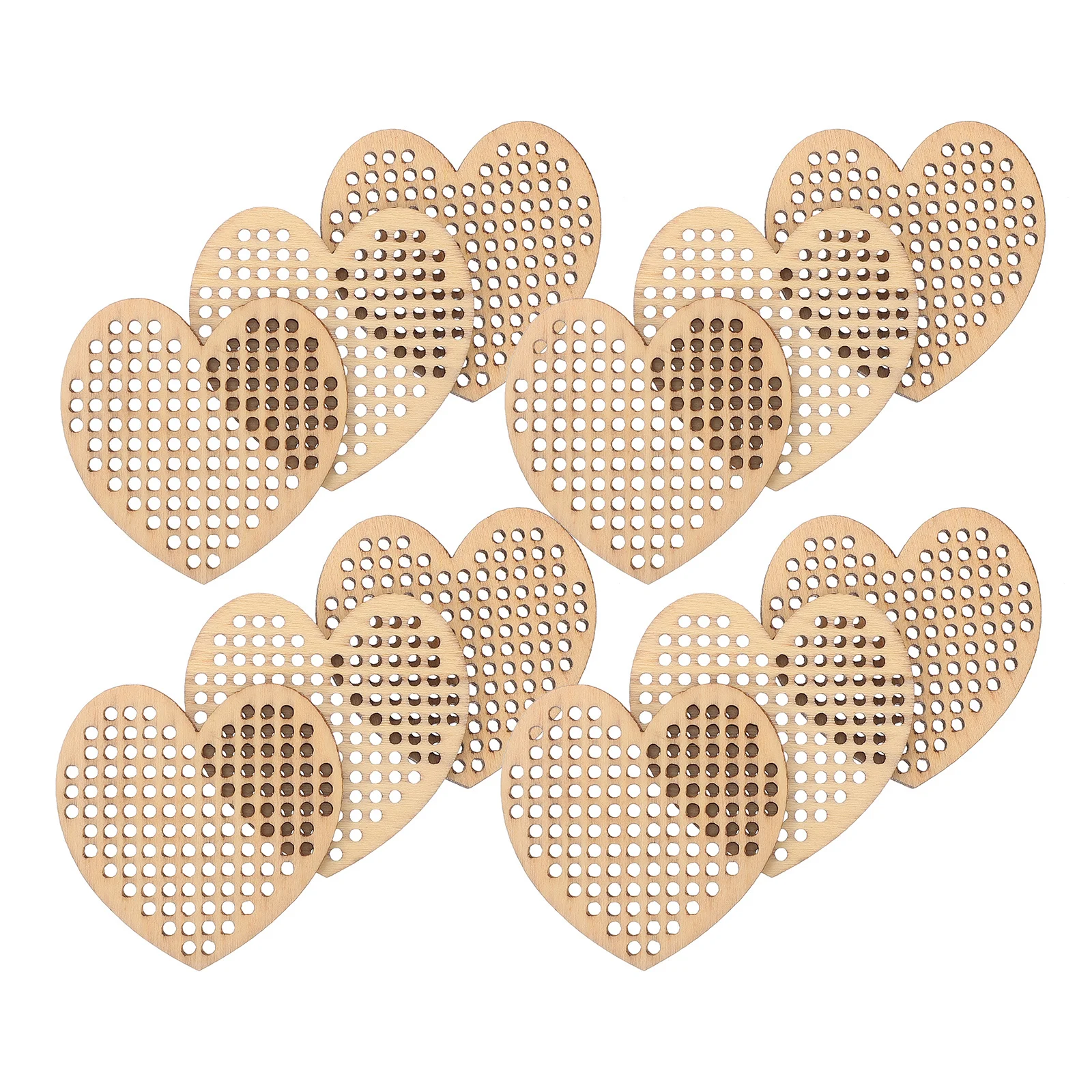 

20pcs Shaped Wood Slices Lightweight Decorations for Card Making Scrap Booking Blank Wood Slices DIY Projects Christmas