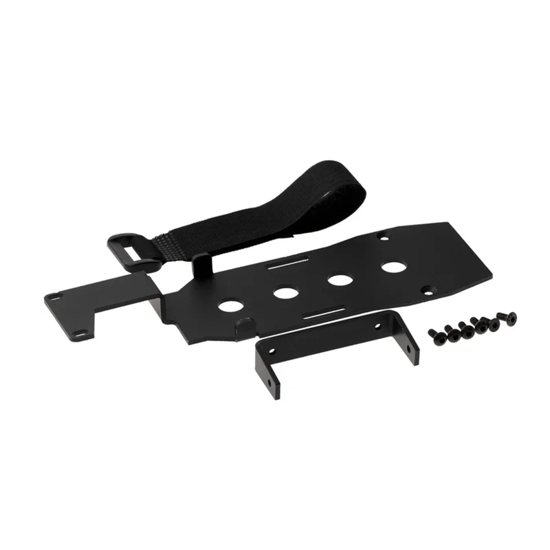 DELAM-ถาดแบตเตอรี่โลหะแผ่นยึดสำหรับ 1/10 RC Rock Crawler TRX-4 TRX4 อะไหล่อัพเกรด