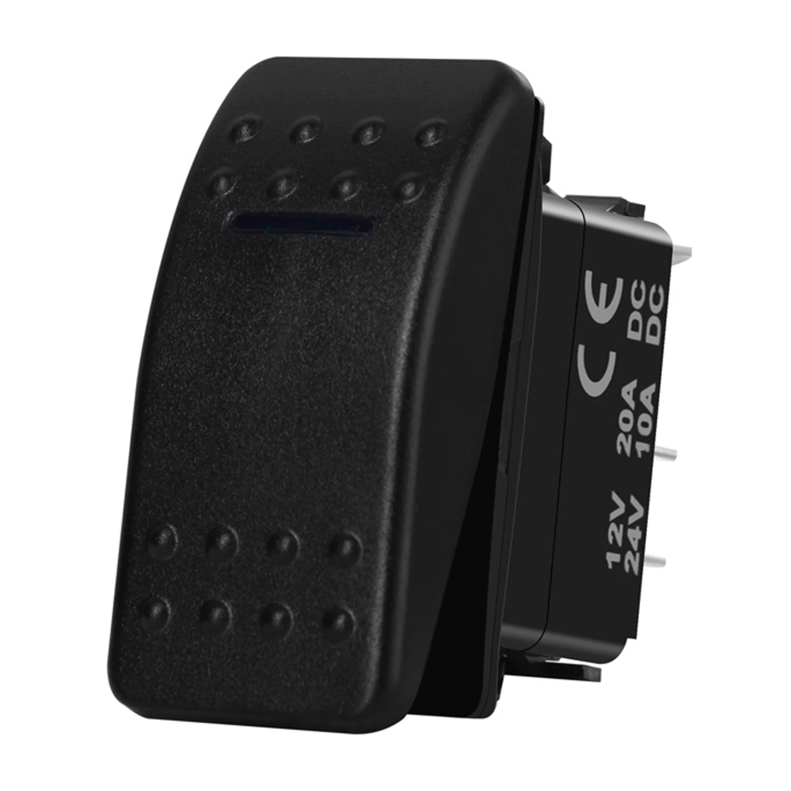 3Pin ON-OFF / 4Pin ON-OFF / 4Pin-ON ON Rocker Switch 12V/24V Green Led Light Bar Waterproof IP68 for Carling NARVA 4X4 Car Boat