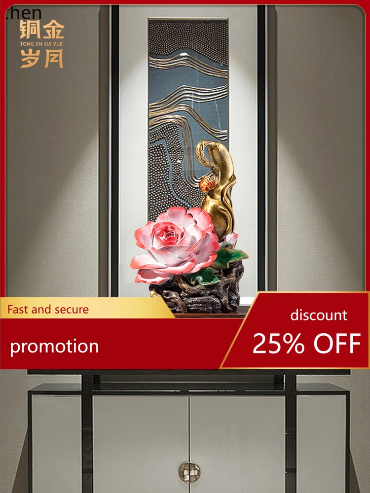 

HXL Brass Ornaments Crafts Copperware Living Room Home Decoration