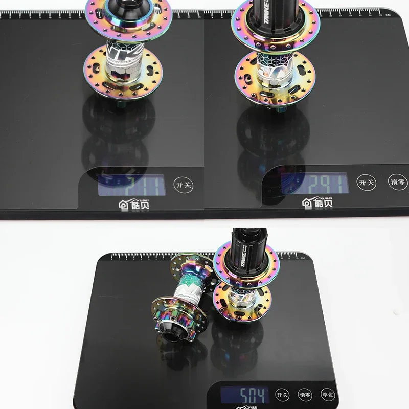 TANKE MTB Hub 120 انقر تحمل محور الجبهة الخلفية 32 ثقوب مكبح قرصي دراجة محاور الإفراج السريع 6 Pawl محور الشتاء الوافدين الجدد