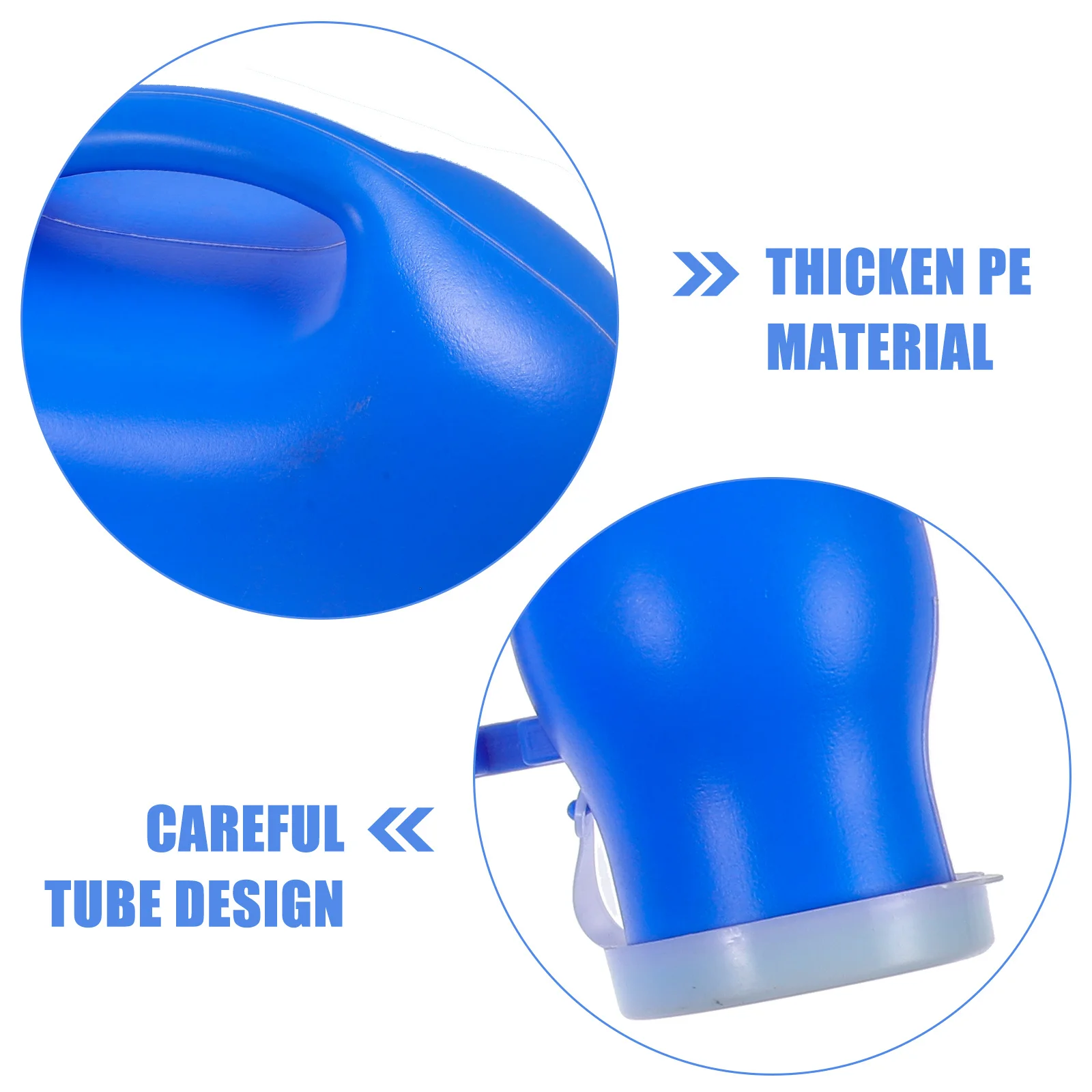 

Men Urinal with Tube Large Urine Bottle Durable Pe Material Practical for Elderly Disabled Home Use Portable Urinal Bottle
