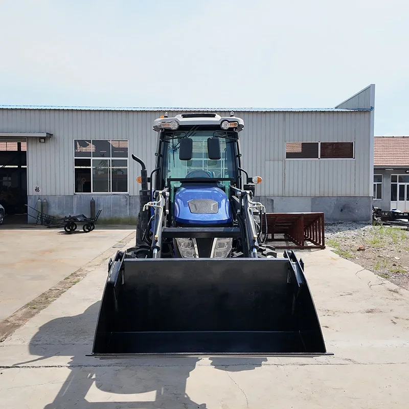 4x4 Loader Tractor 50hp to 100hp Diesel Engine Farm Tractor