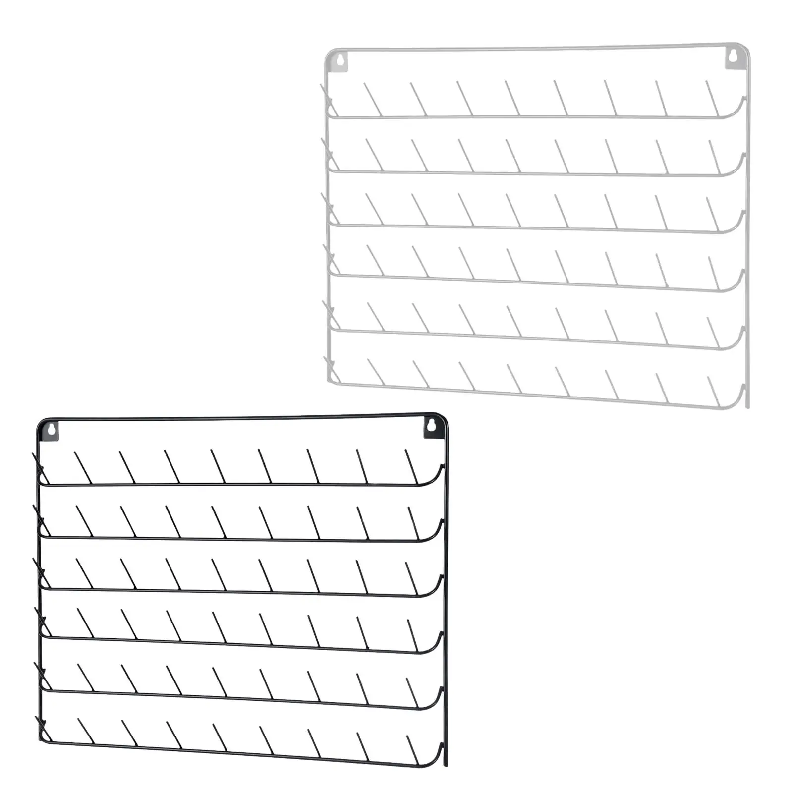 Thread Holder Wall Mounted Spool Rack for Braid Knitting Organizing Jewelry