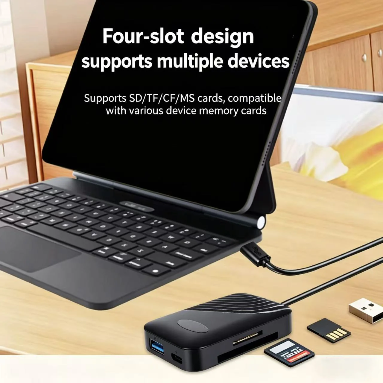 قارئ بطاقات USB3.0 نوع C 8 في - مراجعة Laptop Accessories Distributor وسعره