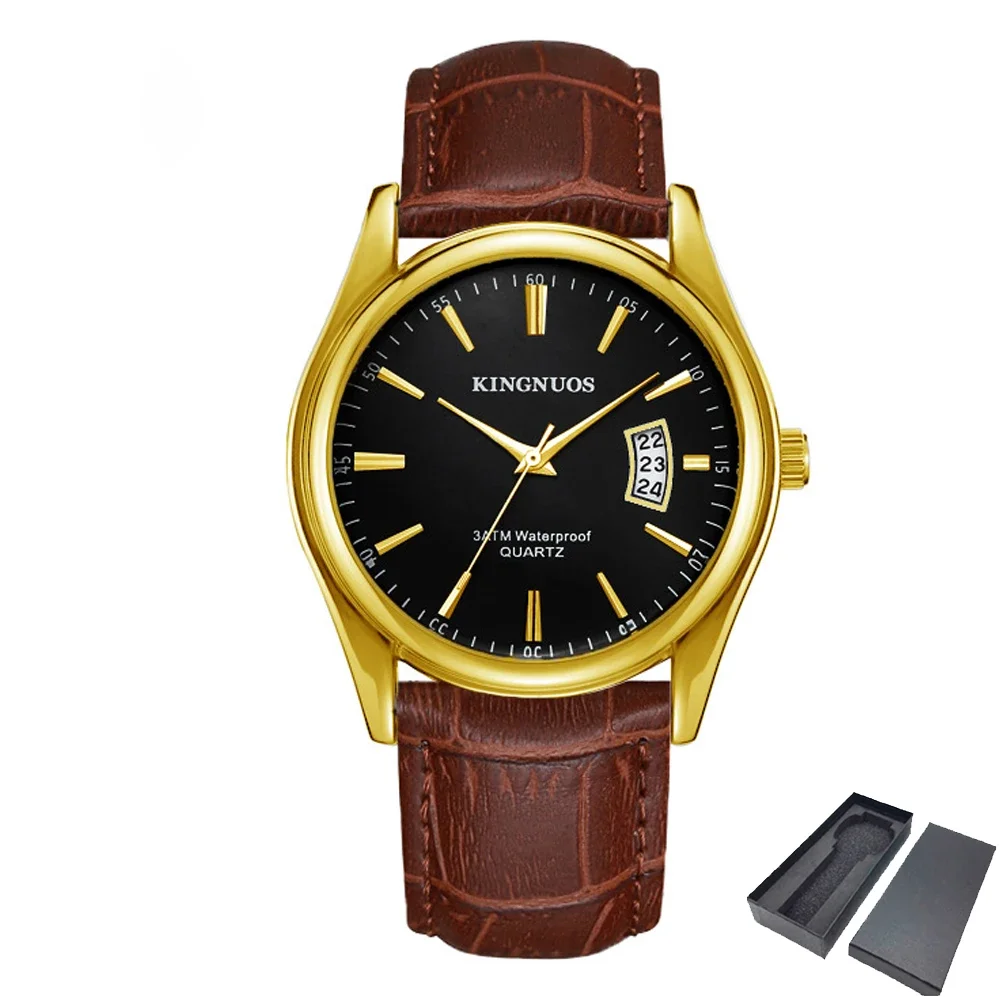 

Luxury часы мужские Gold Watch Men Casual Mens Business Watches Fashion Quartz Wristwatch Man Waterproof Dropshipping relogio