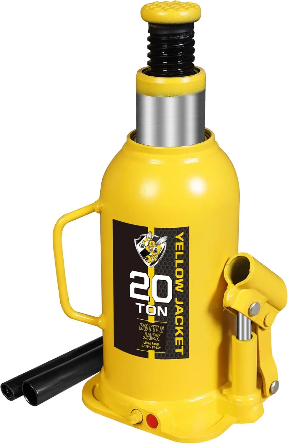 

20 Ton Hydraulic Bottle Jack for Car, Truck, RV - Multi-Directional Lifting with Safety Features