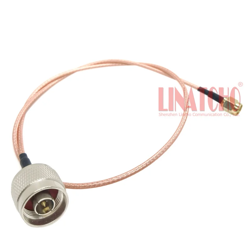 1.5FT RG316 RP SMA Male to N Male 50cm WIFI Antenna Connecting Pigtail Coaxial Cable