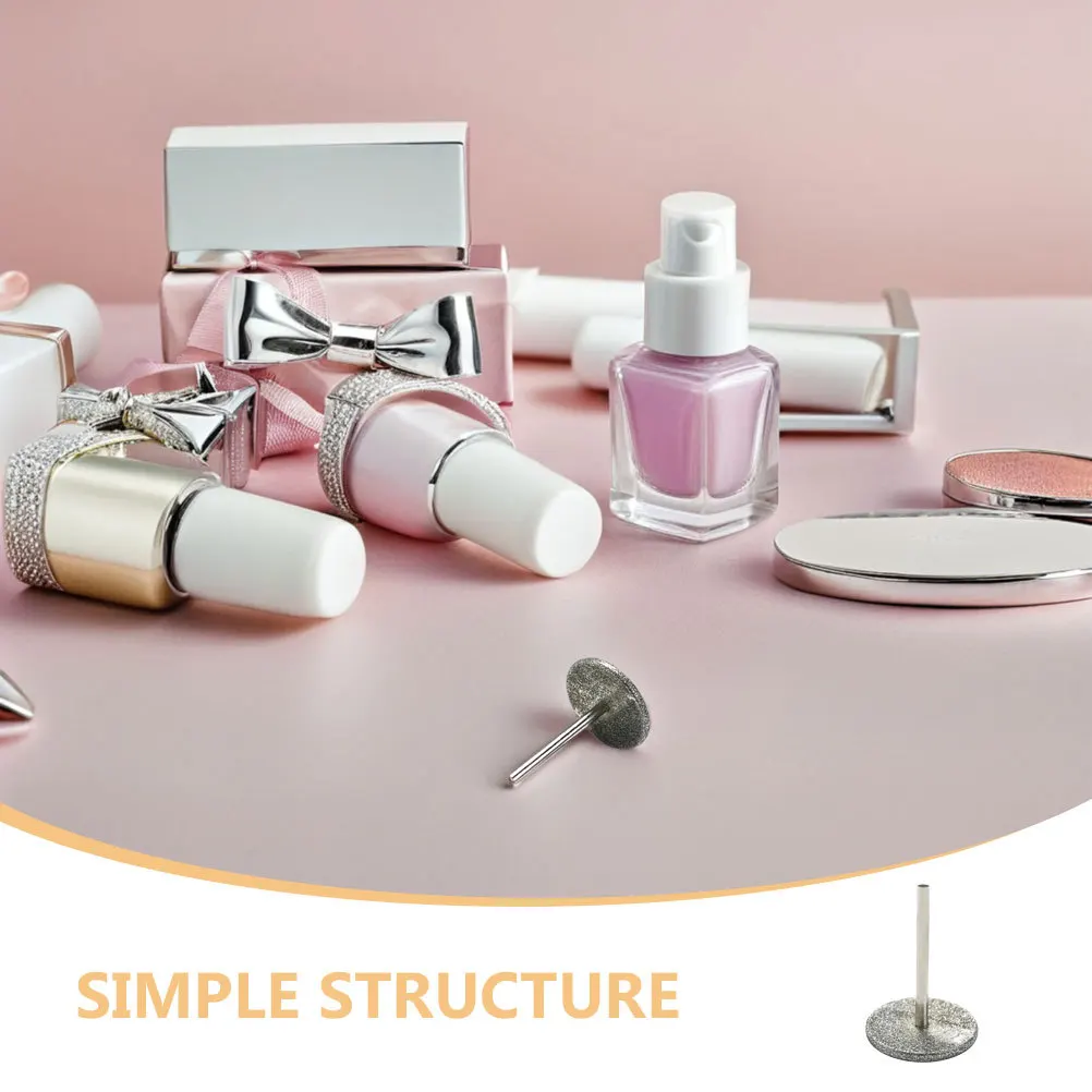 Disque de ponçage foret plat à cuticules pour Nail Art outils de pédicure Mini bandes de ponçage disques de polissage des ongles