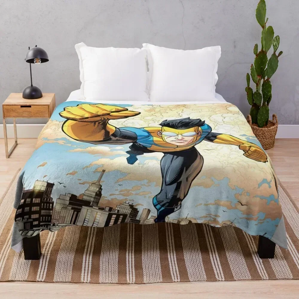 

Invincible Throw Blanket All Season Soft Lightweight Blanket for Home