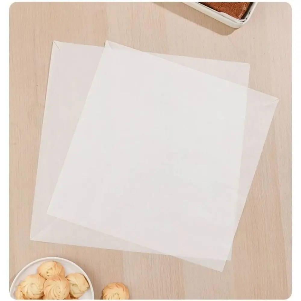 50Pcs High-temperature Resistant Baking Paper Heat-resistant DIY Non Stick Paper Greaseproof Durable Baking Oilcloth Cooking