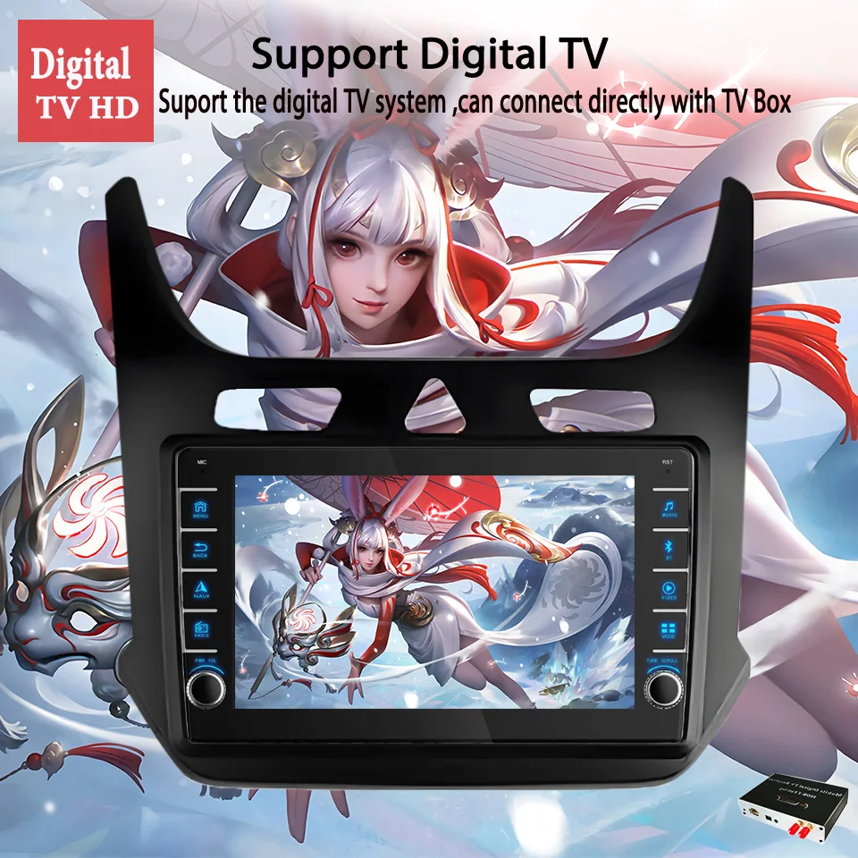 8G Ram 128GB Android14 Car Radio Video Audio A/V Music DVD Player GPS Navi For Chevrolet Cobalt 2011 - 2018 Carplay Auto DSP RDS