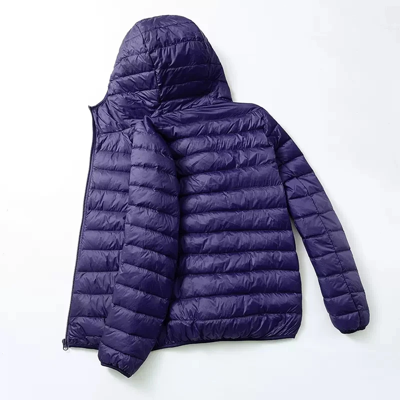 navy blue hooded