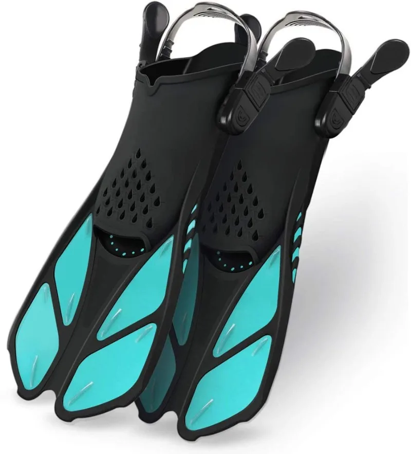 

Professional Diving Fins Adjustable Men's and Women's Freestyle Diving Training Frog Shoes Silicone Fins Diving Equipment