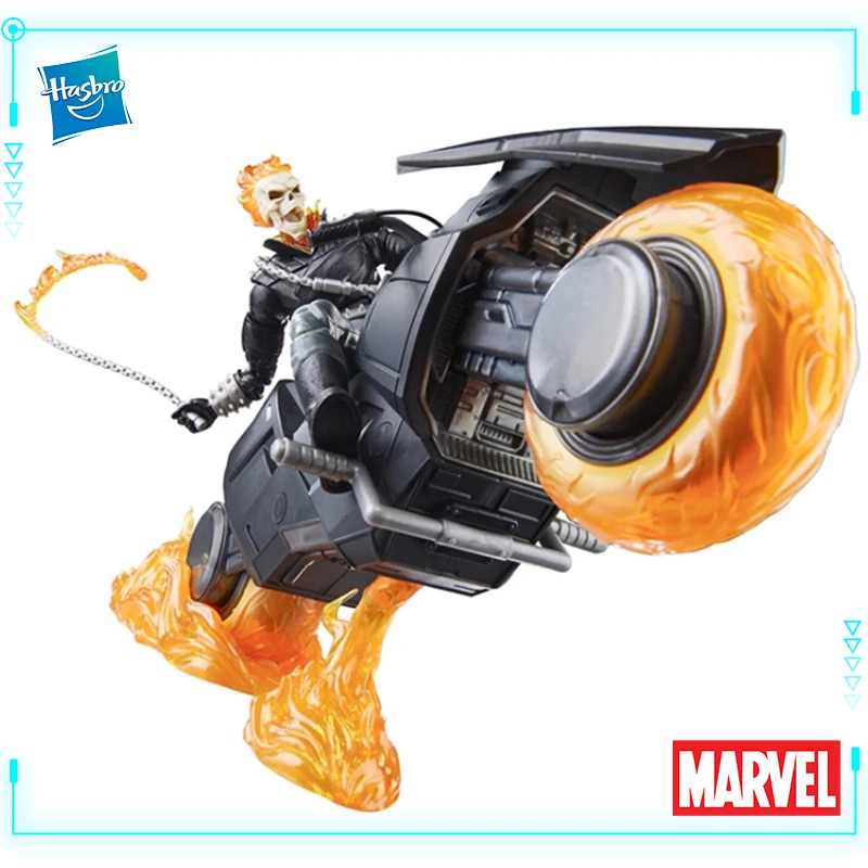 

Hasbro Original Genuine Marvel Legends Series 85th Anniversary Comics Ghost Rider Daniel Ketch 15cm Assembly Model Action Figure