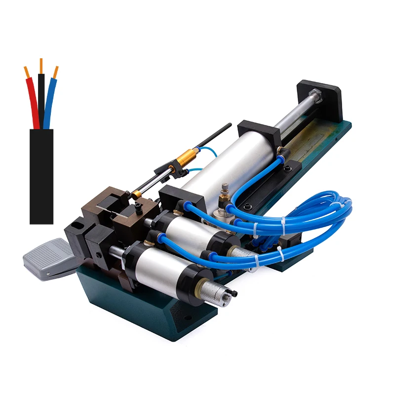 EW-315 High Precision Pneumatic Wire Stripping Machine Suitable For Stripping Multi-core Cables