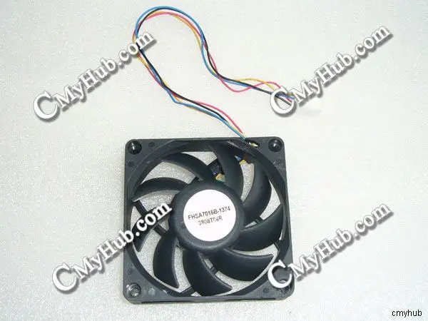 For FHSA7015B-1374 3808T06R 7015 7CM 70MM 70X70X15MM 4pin Cooling Fan FHSA7015B-1374