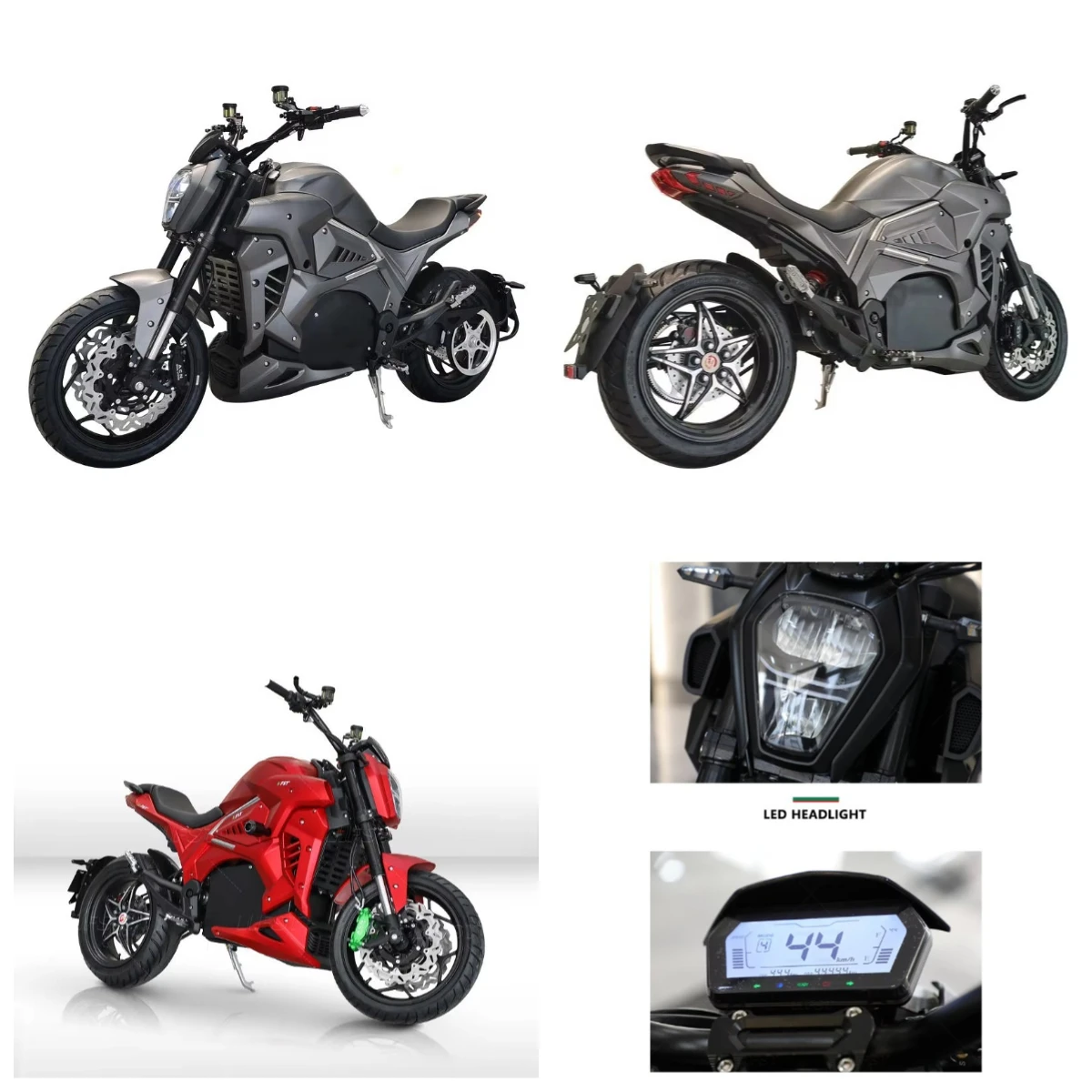 

Krono Wild Top Selling 5000W 72V 60A Fashion Moped Electric Racing Scooter Brushless Electric Motorcycle 125km/h Made Steel Che