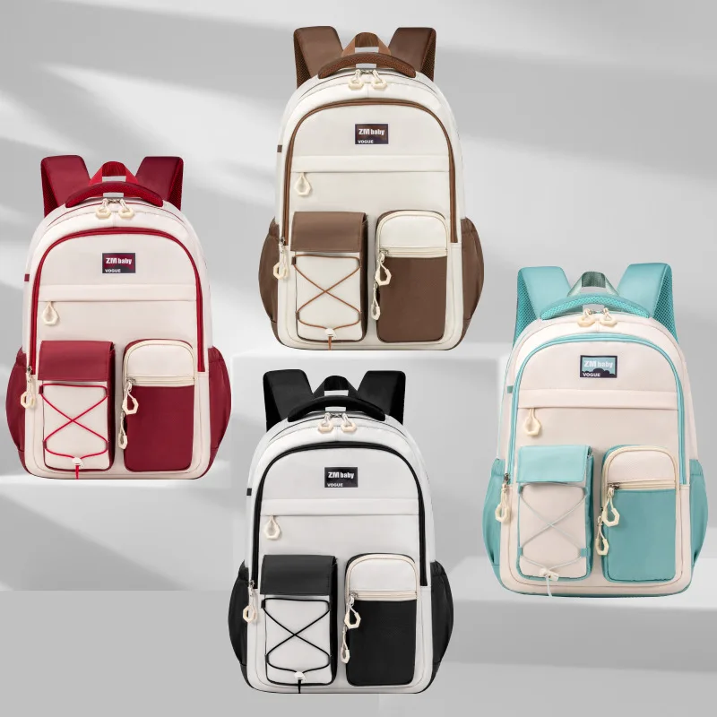 Ergonomic Casual Backpack for Middle & High School Students Laptop Travel Bag with Breathable Comfort Design for Boys & Girls