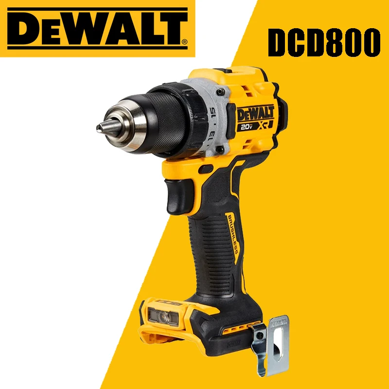 DEWALT DCF850 20V Brushless Cordless Compact DCD800 Impact Driver Highly Durable Electric Drill Power Tools SKU Sold Separately