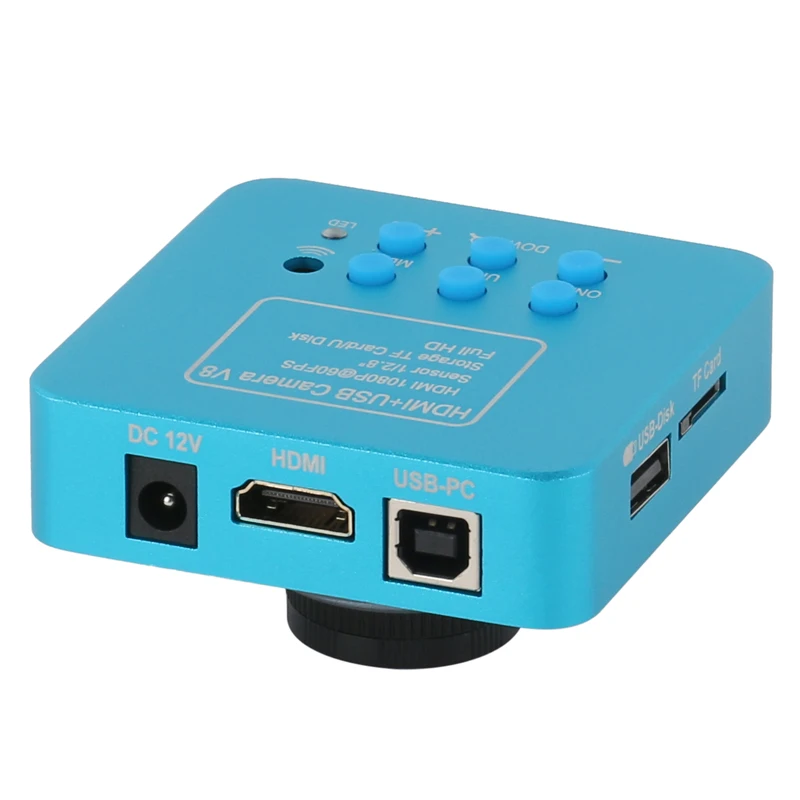 Imagem -05 - Sony Imx307 Hdmi Usb 1080p Indústria Vídeo Microscópio Câmera c Montagem Lente para Telefone Tablet pc Pcb ic Observar Reparo de Solda