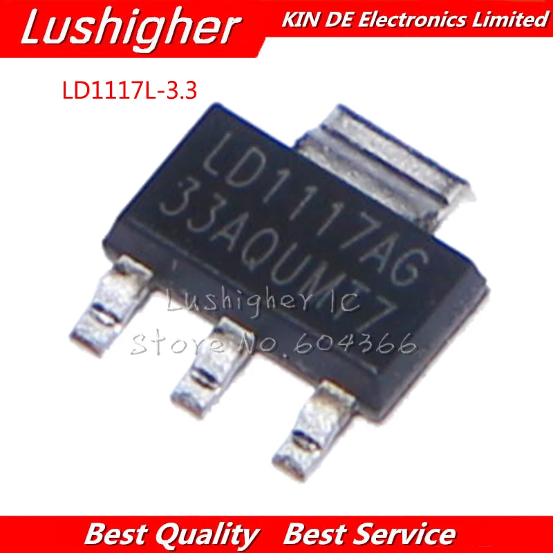 20pcs LD1117L-3.3 SOT-223 LD33V LD1117-3.3 SOT223 Original