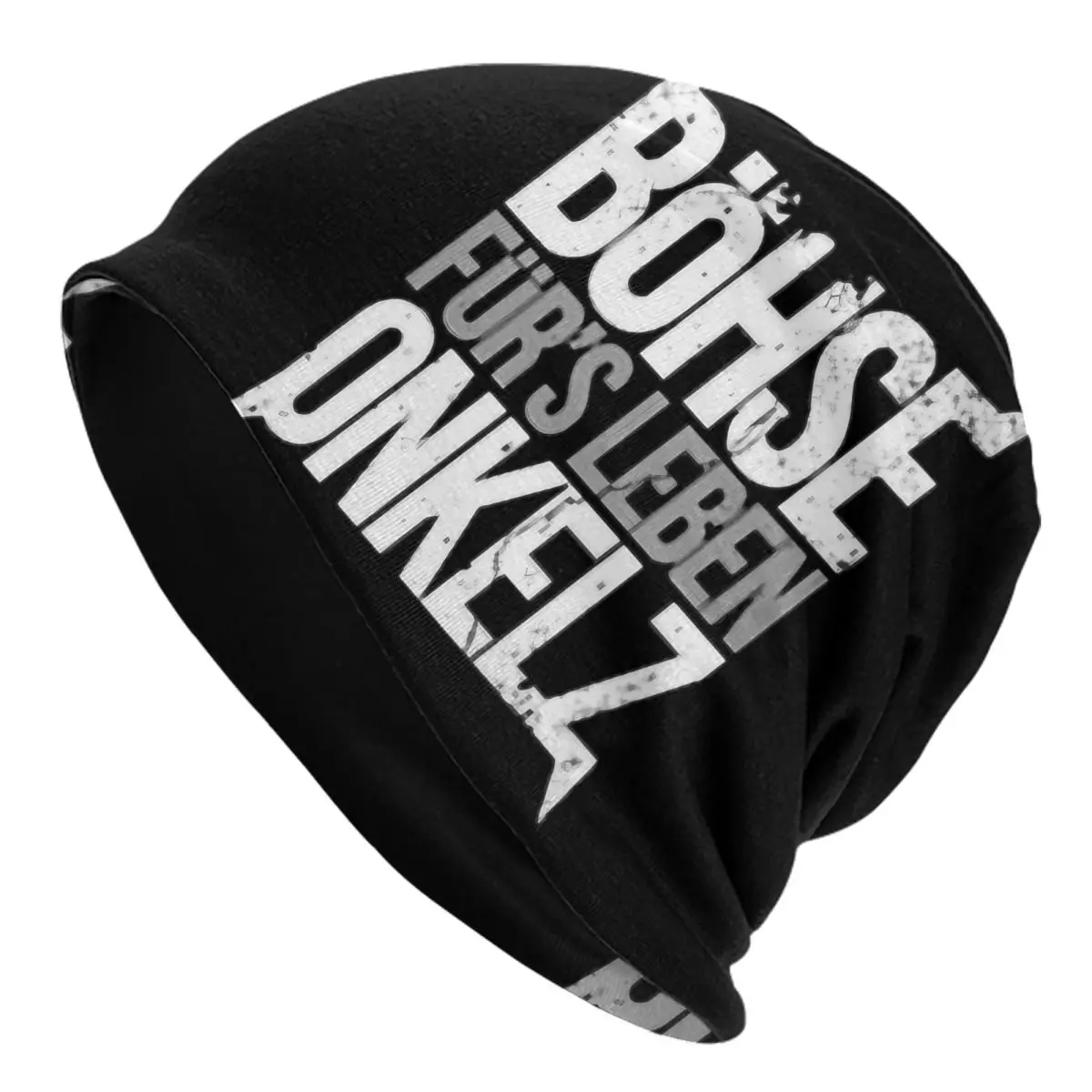 

Bohse Onkelz Rock Caps German Music Hip Hop Adult Outdoor Skullies Beanies Hats Summer Warm Dual-use Bonnet Hat