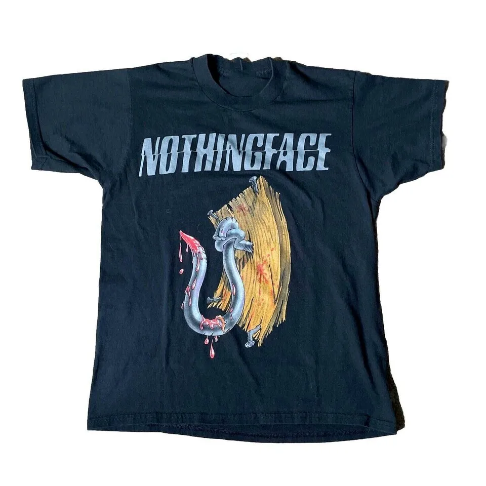 Nothingface Band Black Cotton T-Shirt TT1678