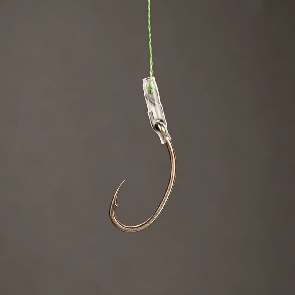 Hirisi AG206 100 Stück Karpfenangeln Schnellverschluss Haken-Clip Ronnie Rig Verbinder Karpfen Endzubehör – Detail 7