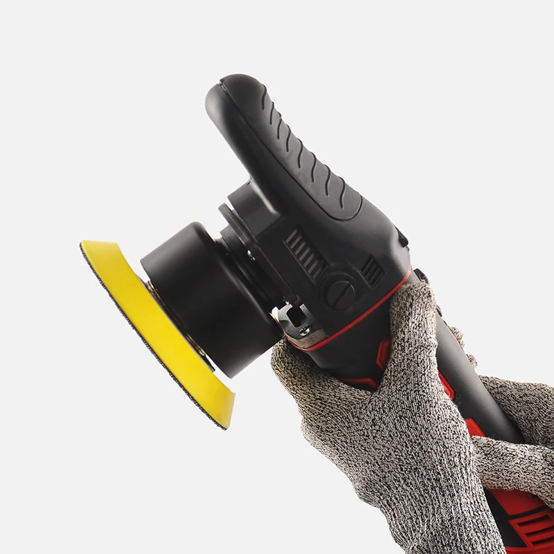 600W low-speed cordless polisher, 5-inch plate ultra-low speed design for scratch-free delicate car polishing work