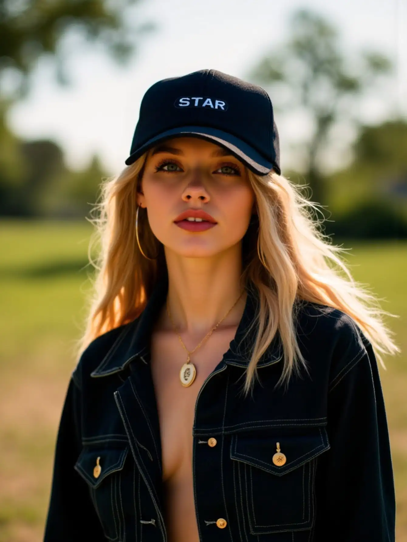 1PC Couple Style Women's Men's Baseball Cap, Print “Star